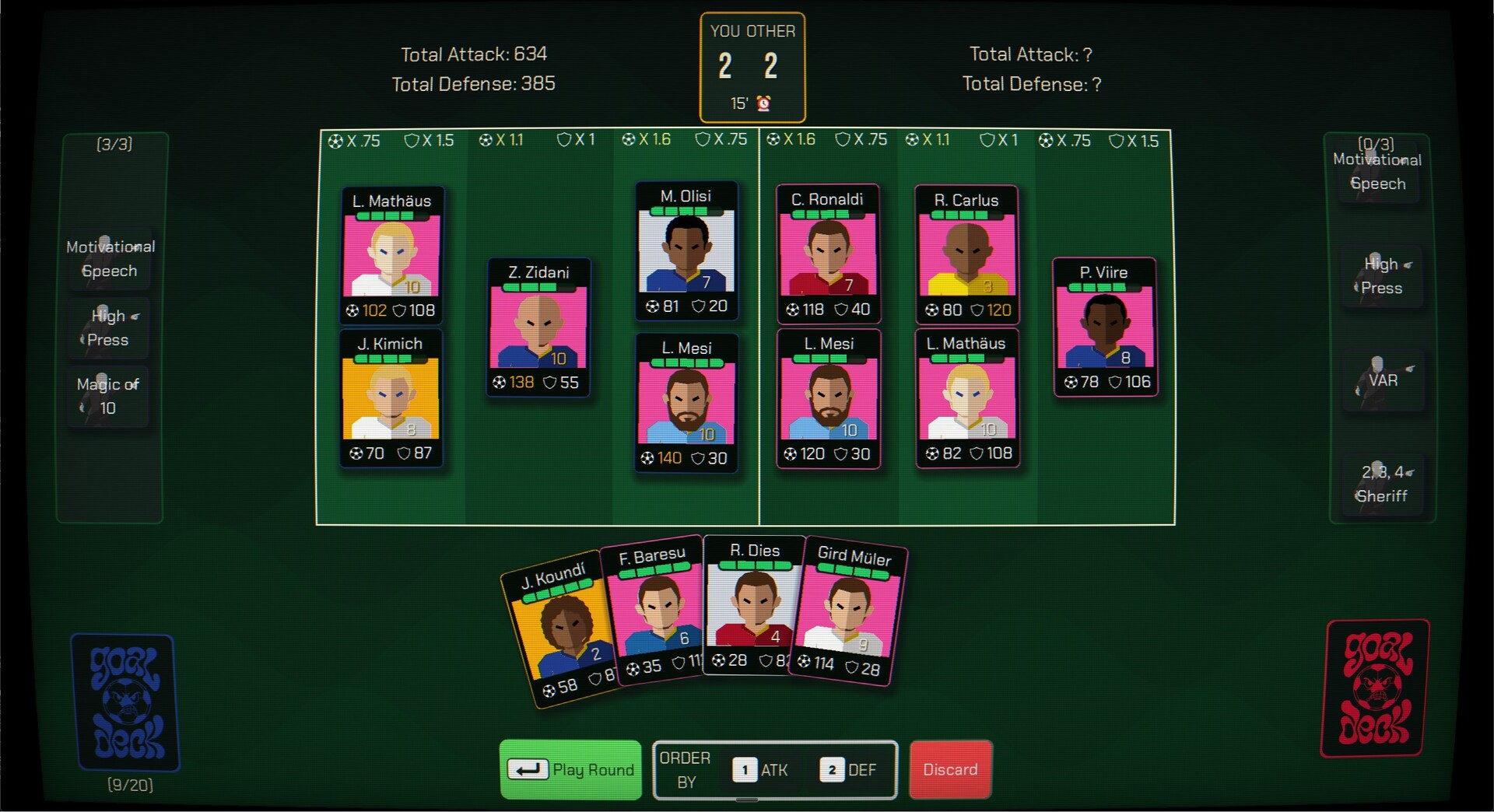 Goaldeck – Screenshot 1
