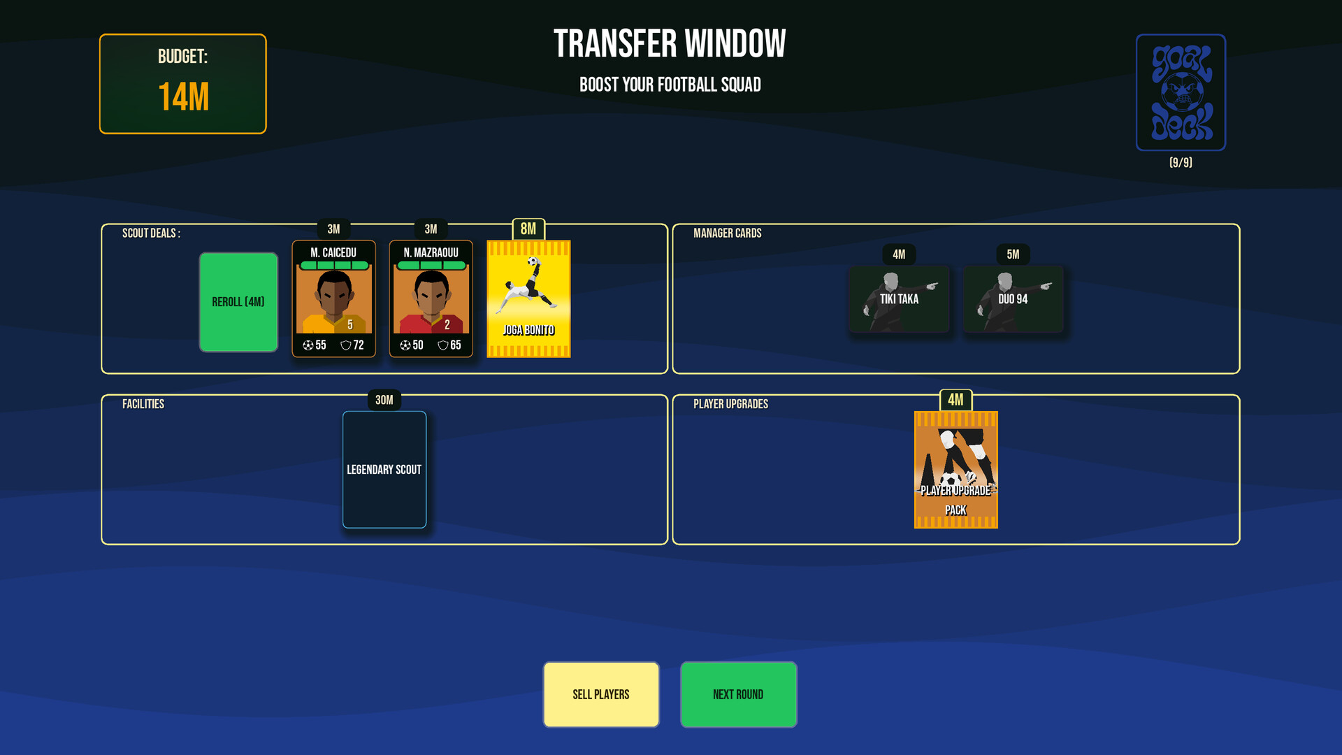 Goaldeck screenshot #3