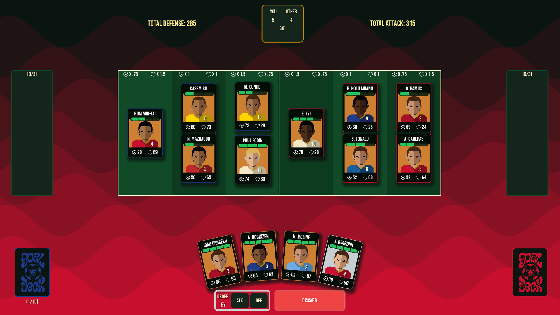 Goaldeck screenshot #2