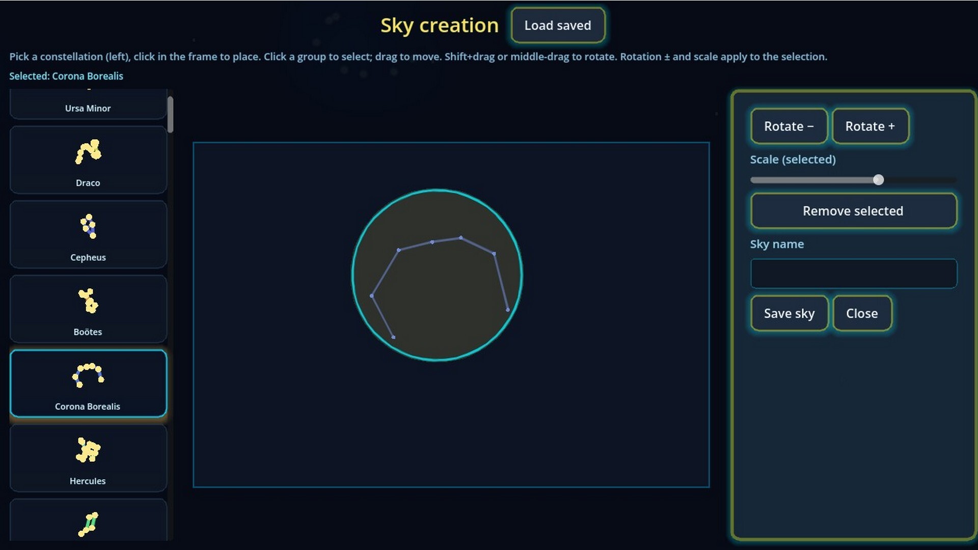 Constellations screenshot #5