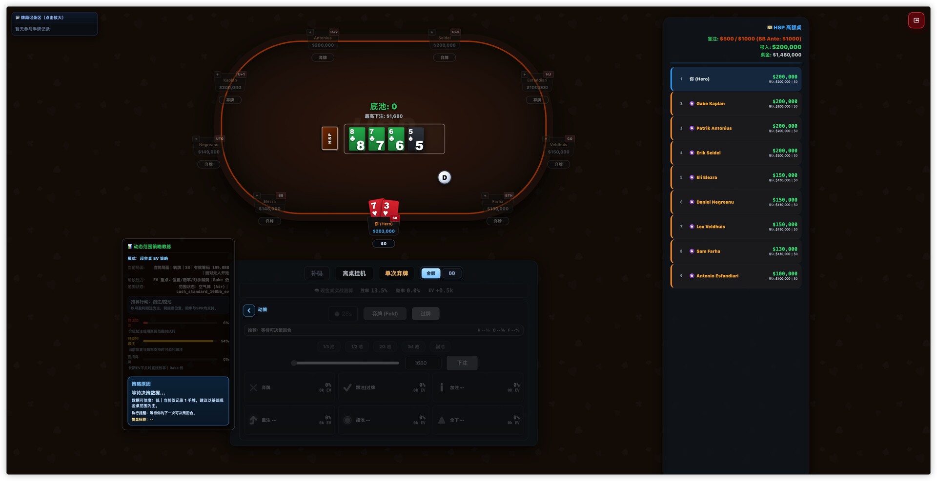 PROMulti-TableTournament screenshot #5