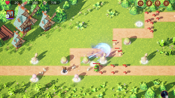 Скриншот 3 из игры Magic Animal TD