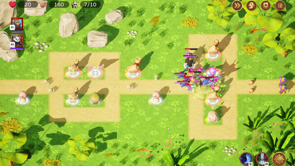 Скриншот 4 из игры Magic Animal TD