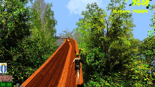 Screenshot z Log Drive Runner