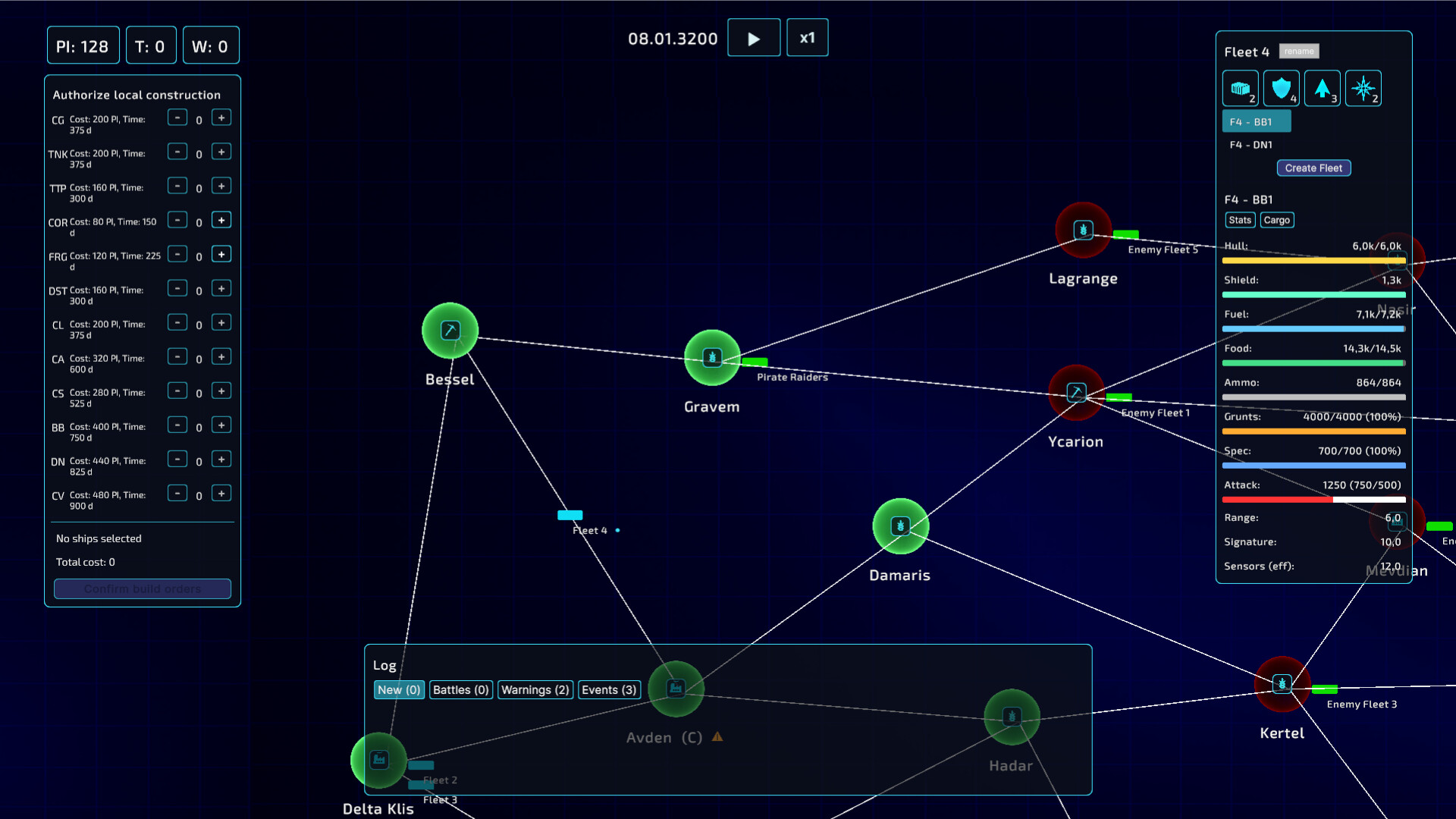 Space Fleet Logistics screenshot #4