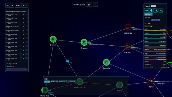Space Fleet Logistics