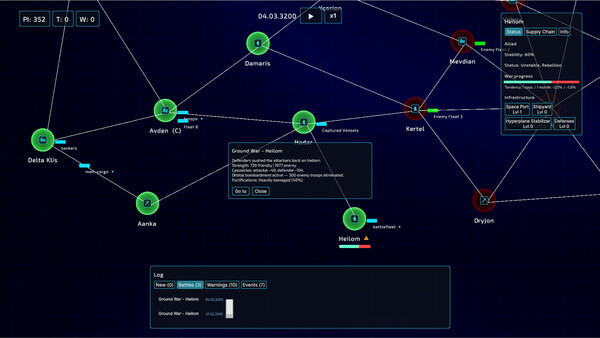 Space Fleet Logistics