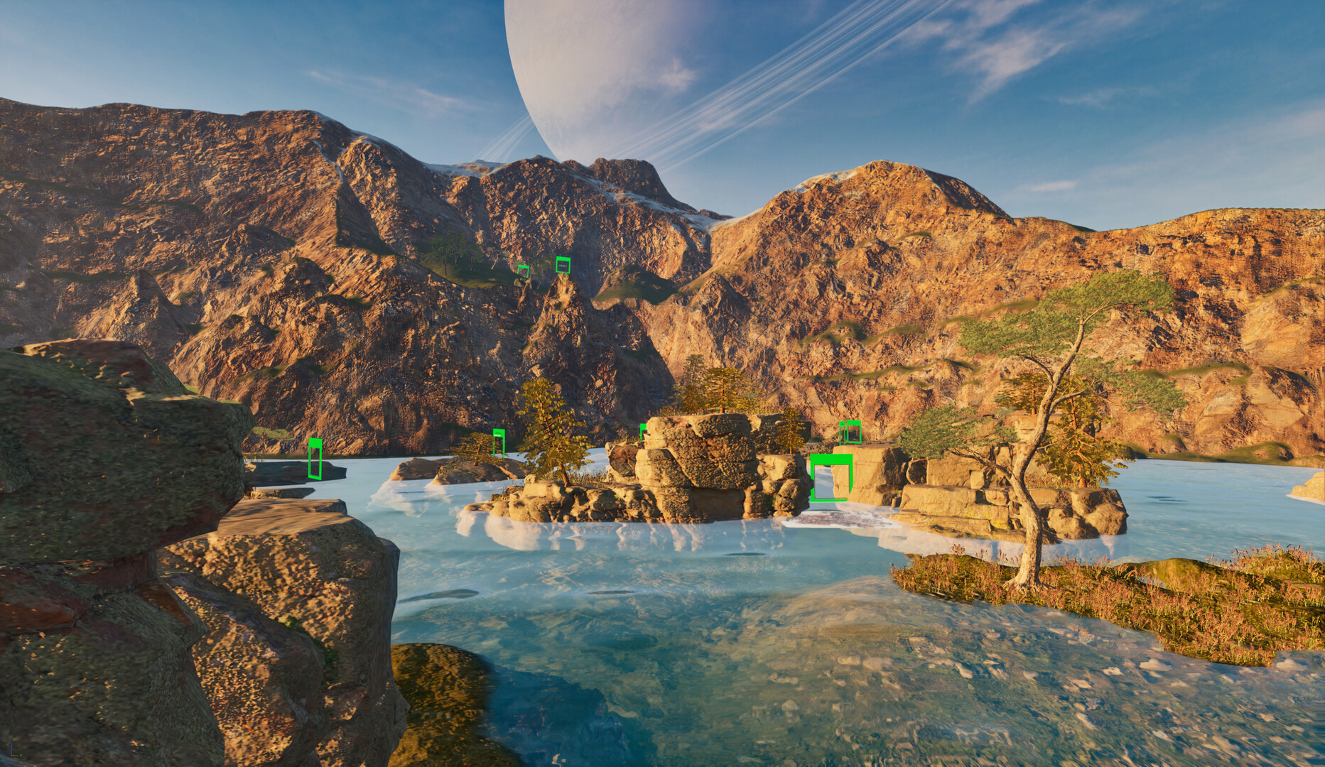 Mountain Surfer Drone Racing Game
