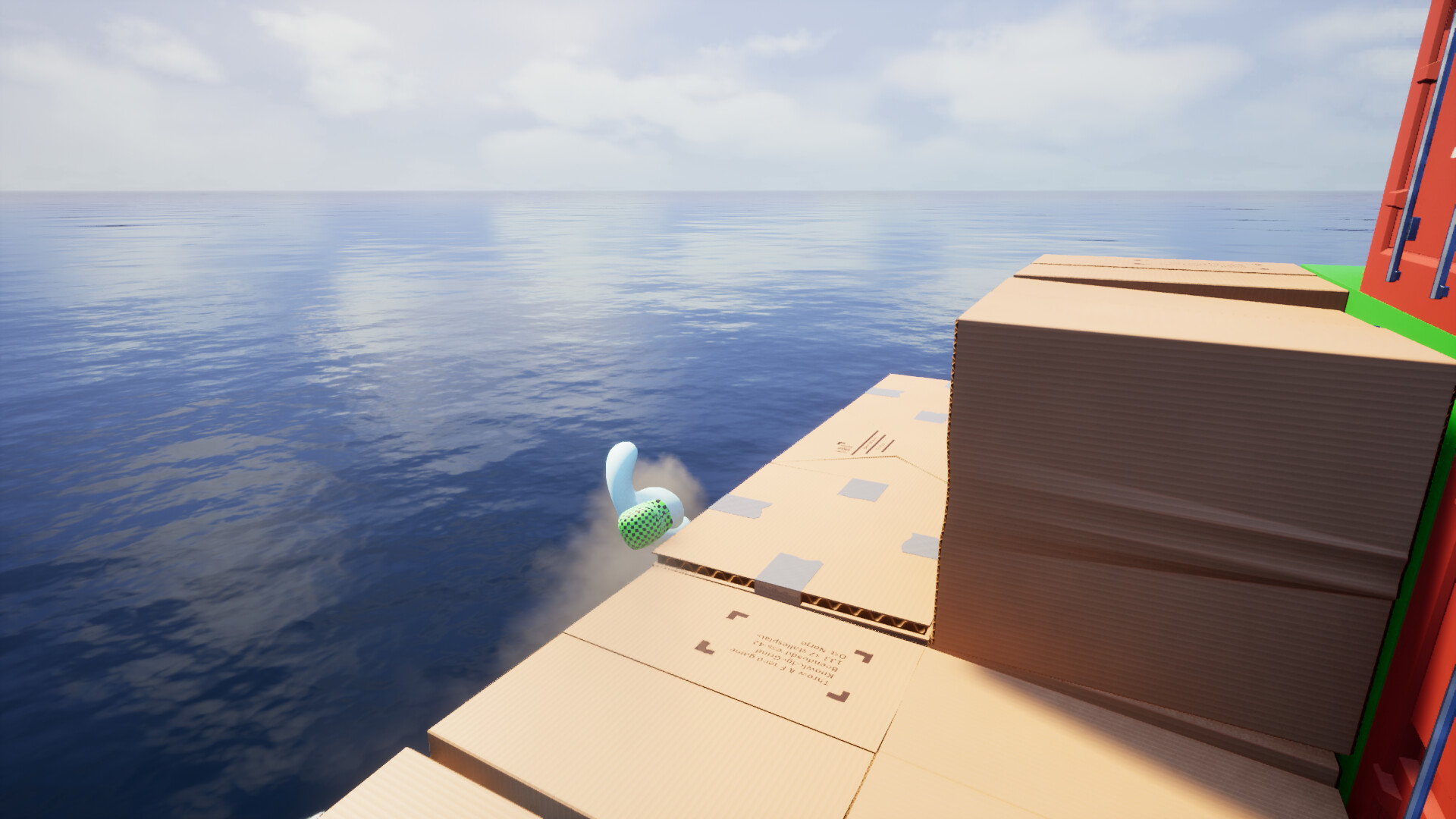 A GAME of stacking cardboard boxes AND DROWNING YOUR FRIENDS screenshot #5
