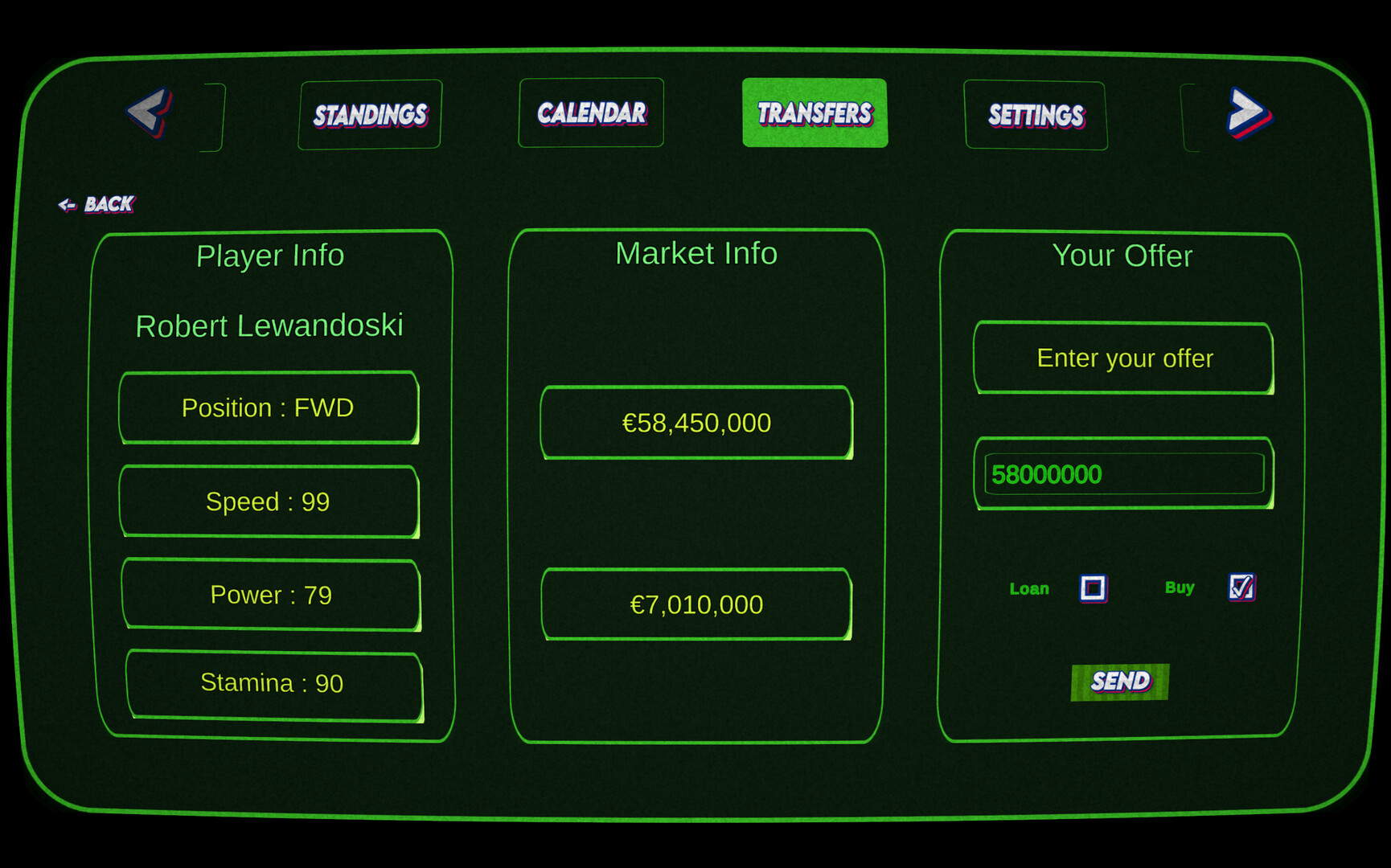 Second Monitor Football screenshot #3