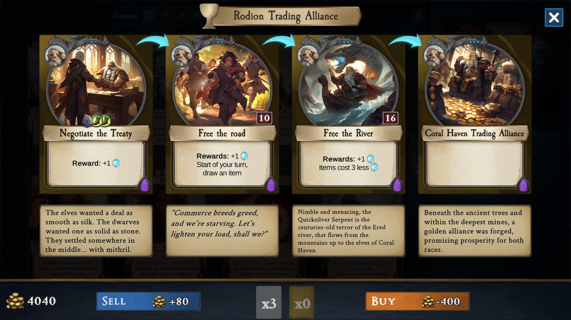 Triad: Elemental Saga screenshot 3