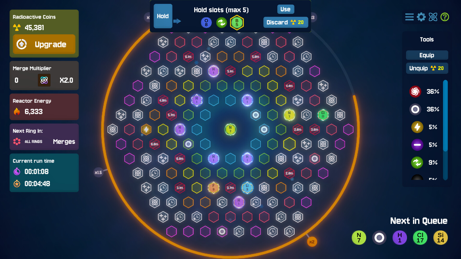 Unstable Nuclear Reactor