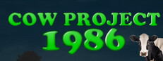 Cow Project 1986 Banner