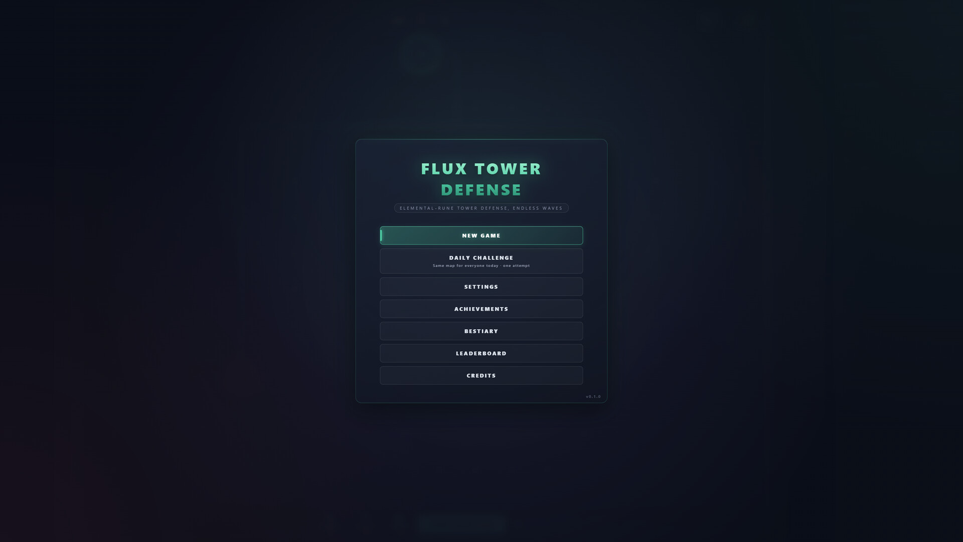 Flux Tower Defense Featured Screenshot #1