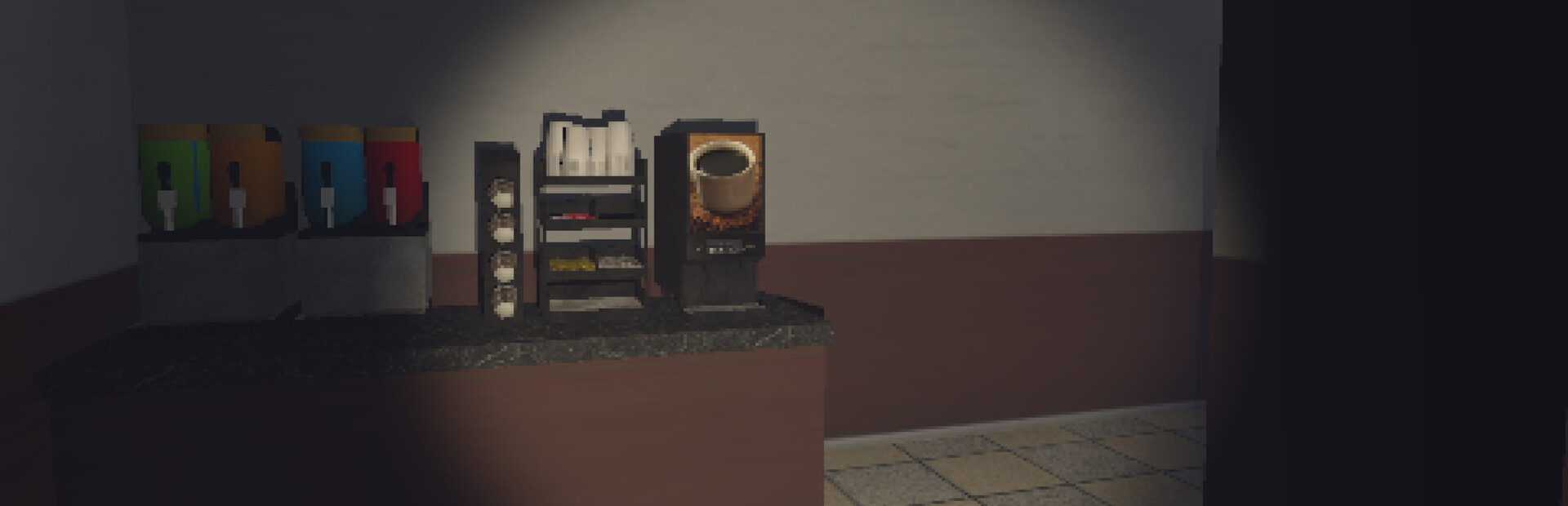 Midnight Gas Station