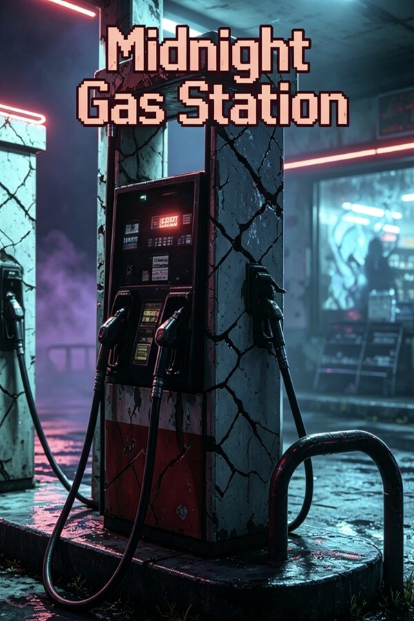 Midnight Gas Station