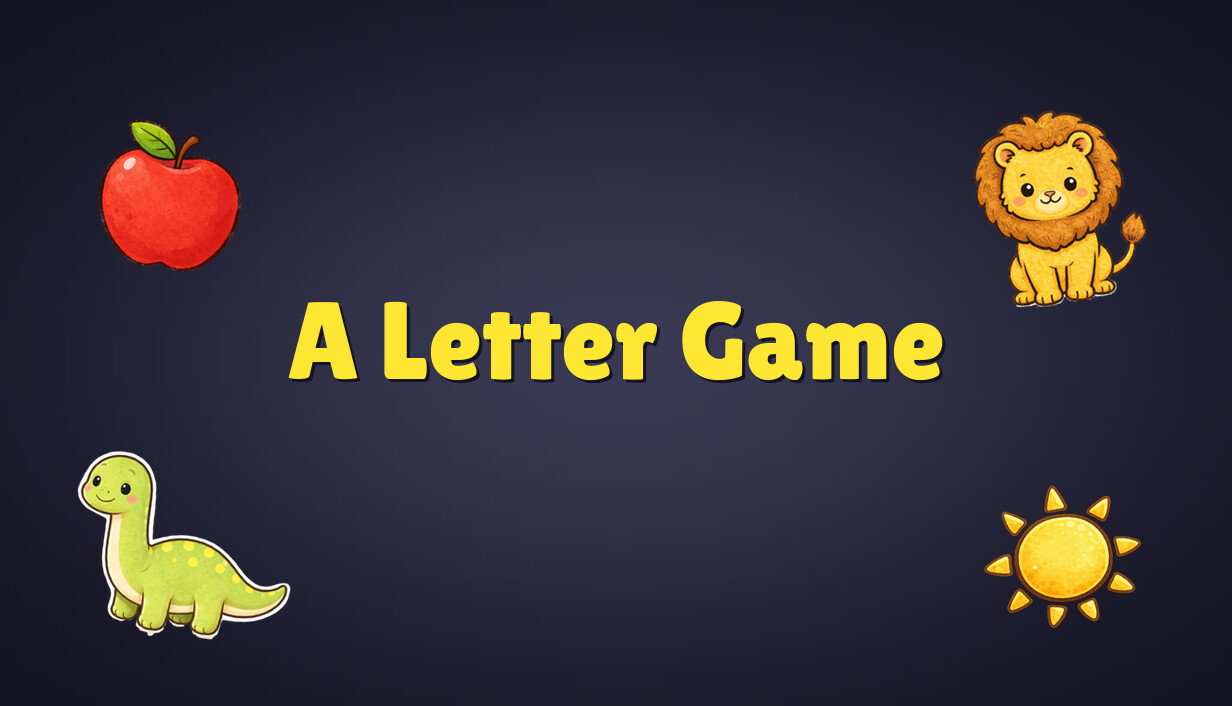 A Letter Game cover art