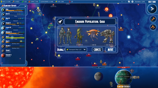 Screenshot z Stars in Shadow