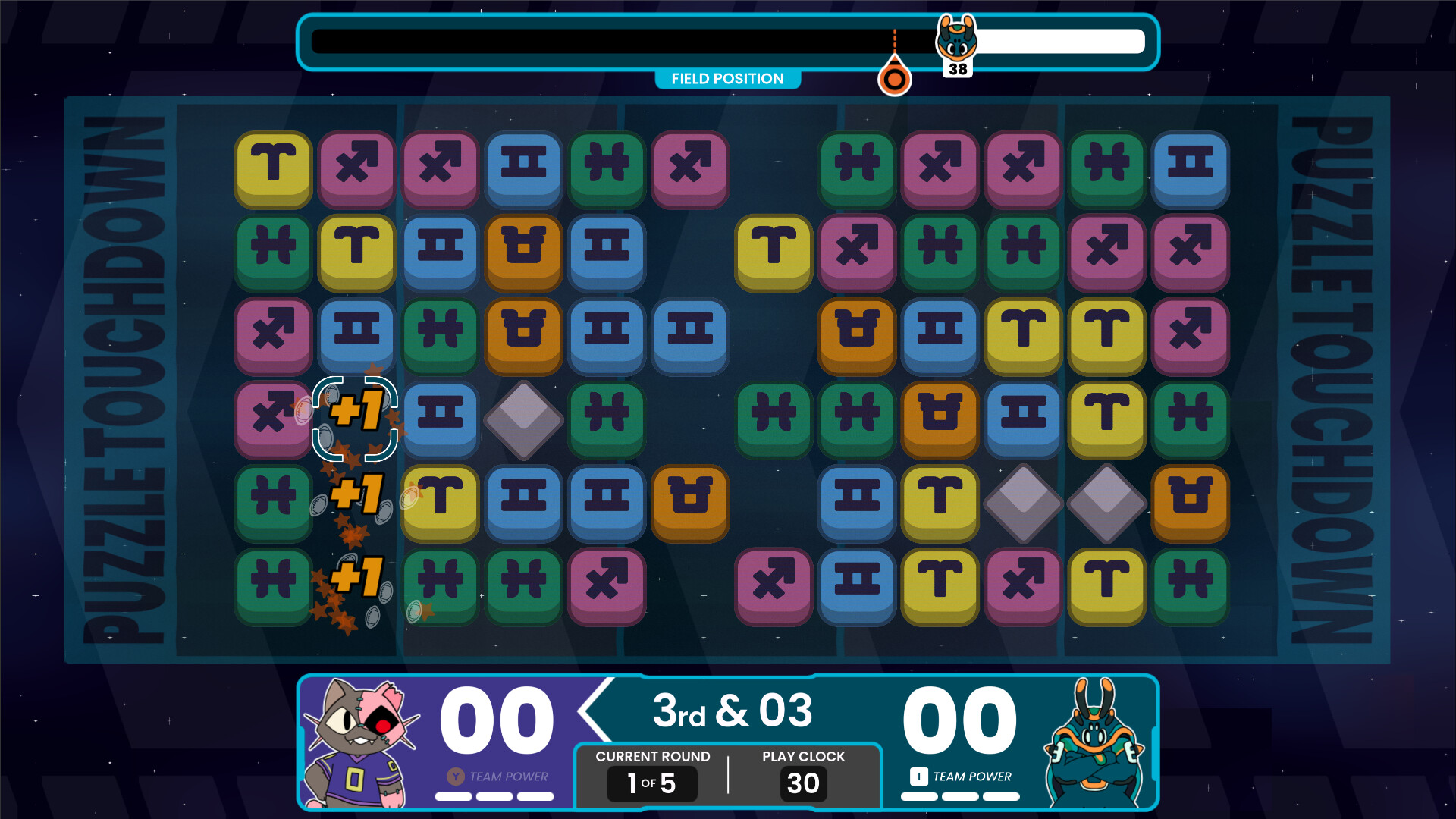 Intergalactic Puzzle Touchdown Featured Screenshot #1