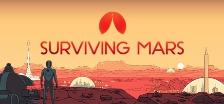Steam header art for Surviving Mars
