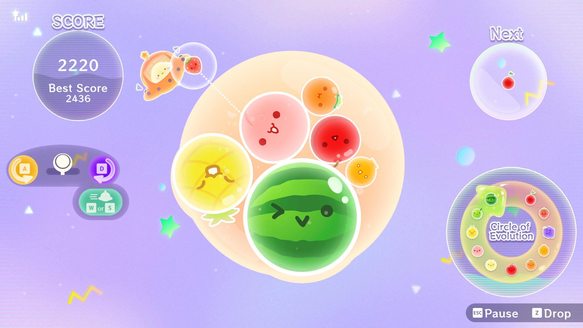 Suika Game Planet screenshot #1