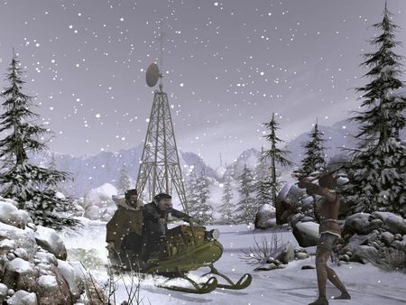 Screenshot z Syberia 2
