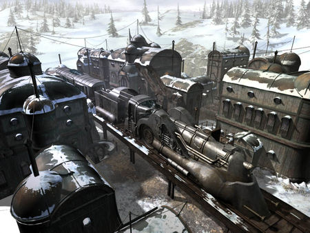 Screenshot z Syberia 2