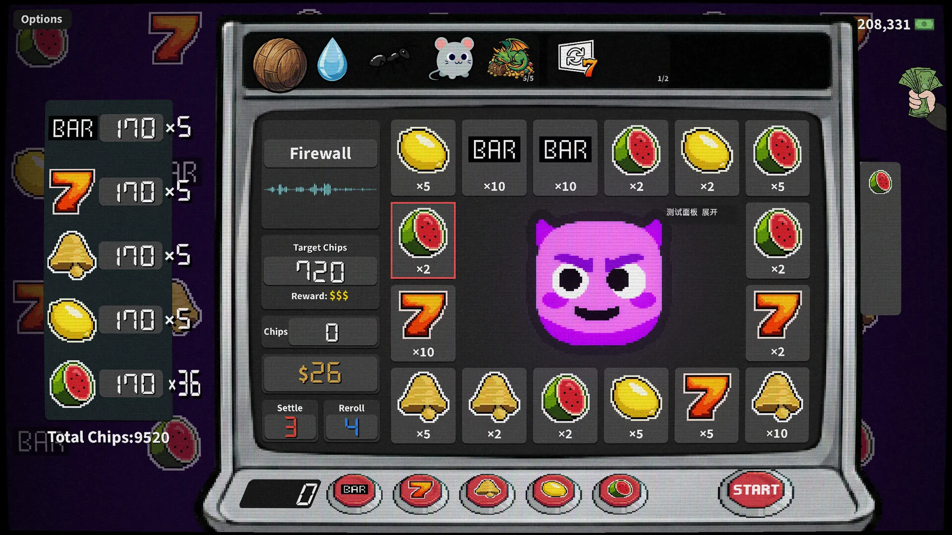 Greedy Spin: Reel Roguelike Demo screenshot 1