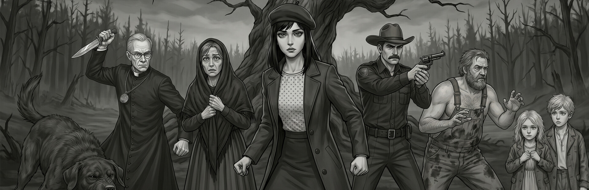 Visual novel: The One from the Dark