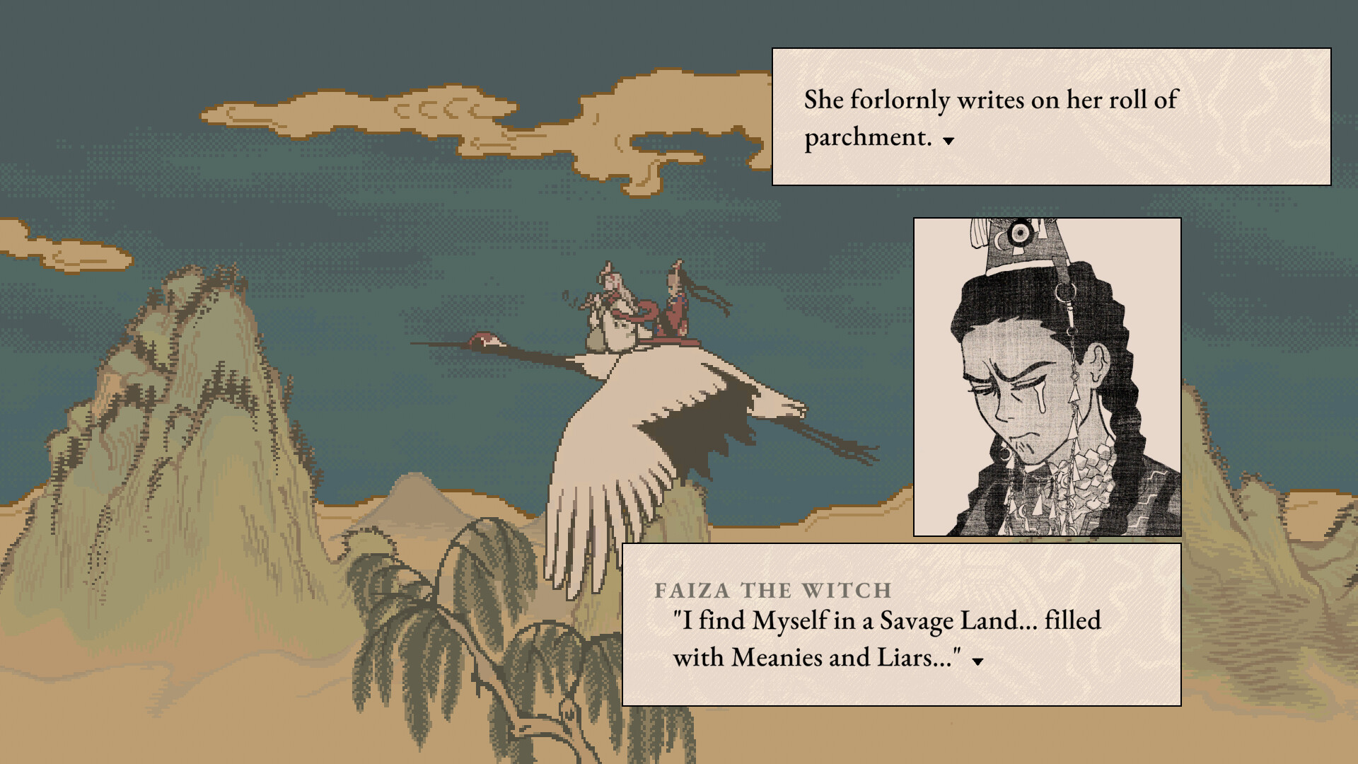 The Crane Rider's Tale screenshot #5