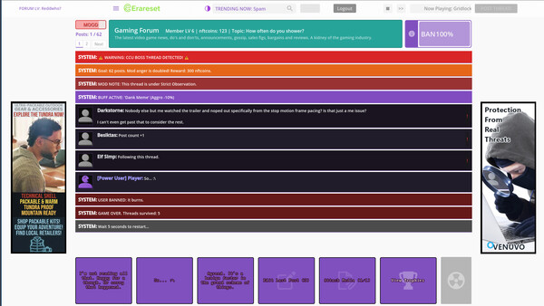 Erareset: Rogue Forum screenshot 7