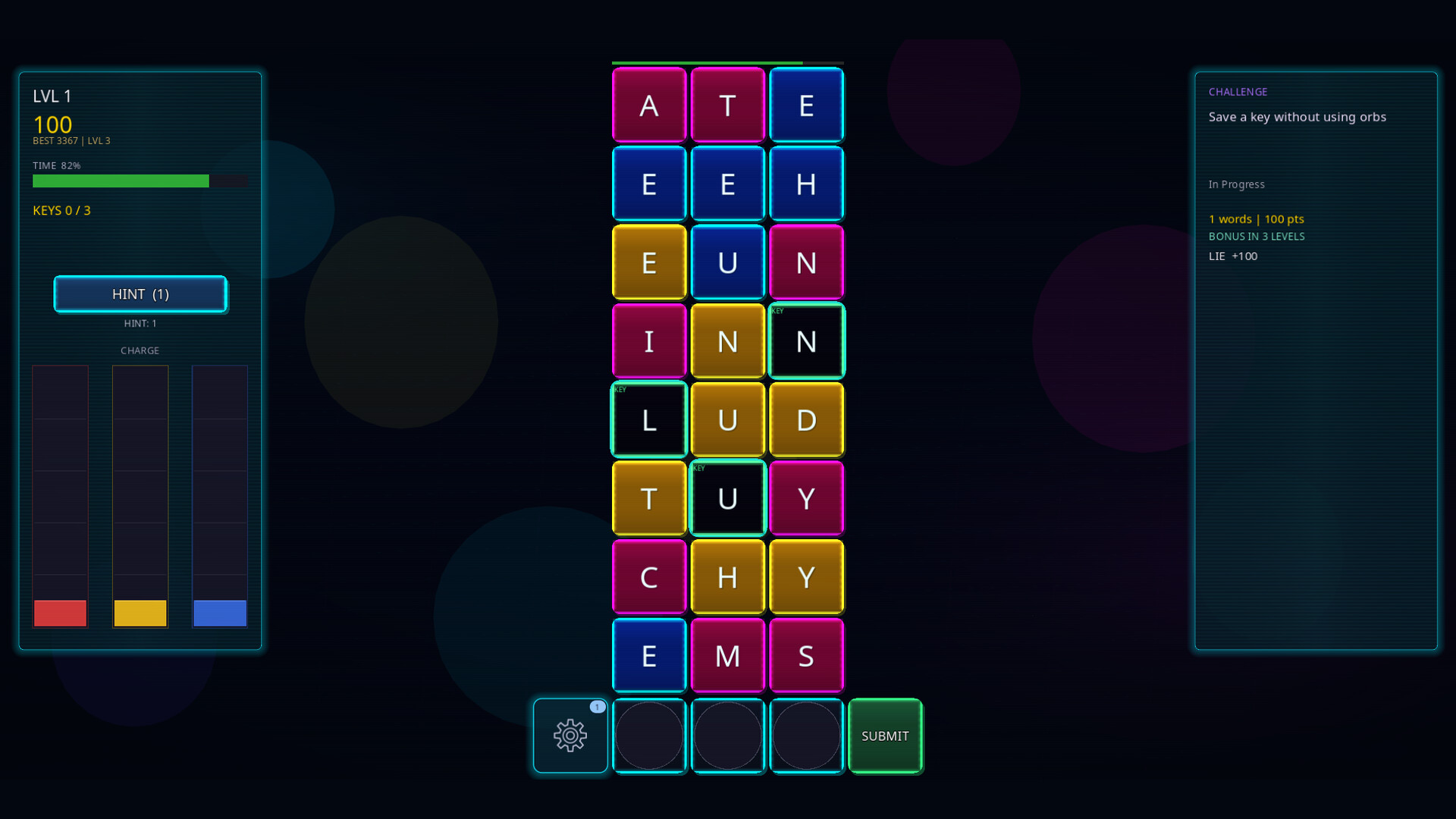 Tumble Type – Screenshot 2