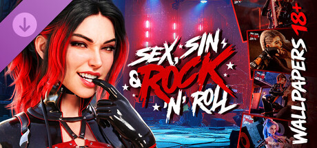SEX, SIN & ROCK'N'ROLL 🤘🎸 - Wallpapers 18+ Banner