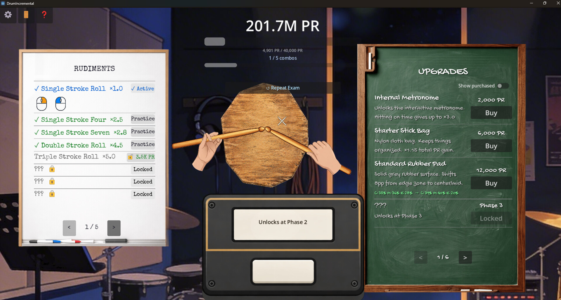Drum Incremental