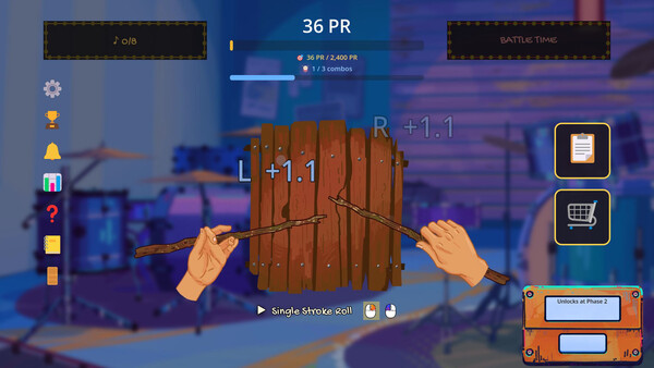 Скриншот 1 из игры Drum Incremental