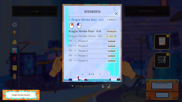 Скриншот 2 из игры Drum Incremental