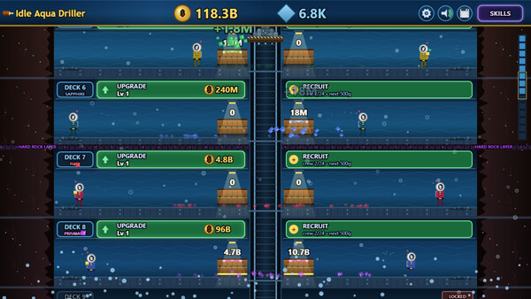 Idle Aqua Driller スクリーンショット 5