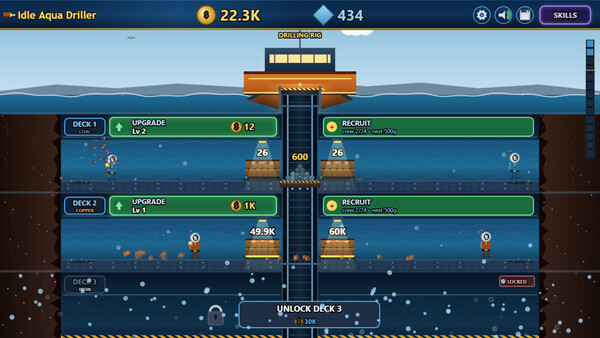 Idle Aqua Driller スクリーンショット 4