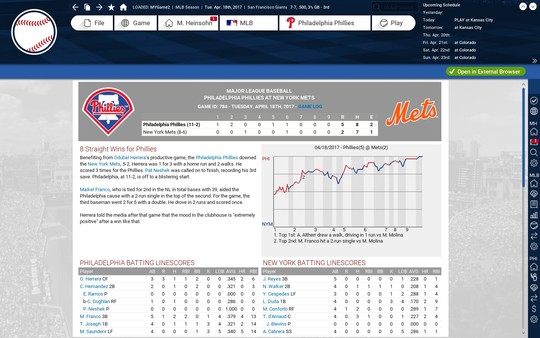 Out of the Park Baseball 18 screenshot