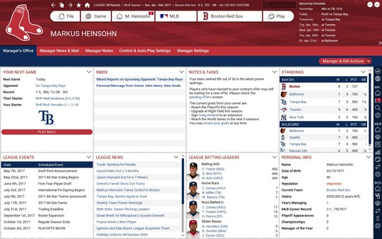 Out of the Park Baseball 18 screenshot