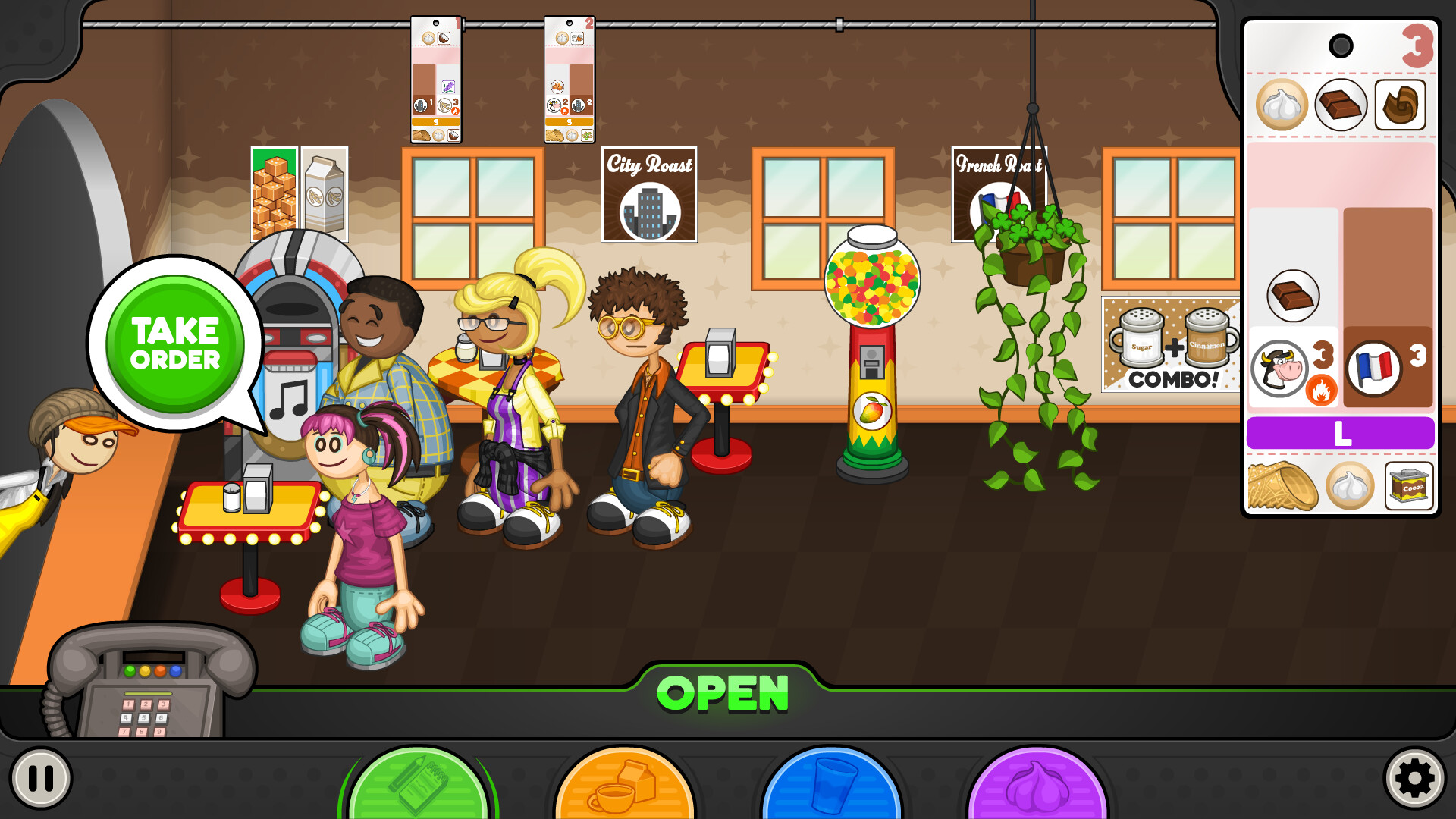Papa's Mocharia Deluxe screenshot #4