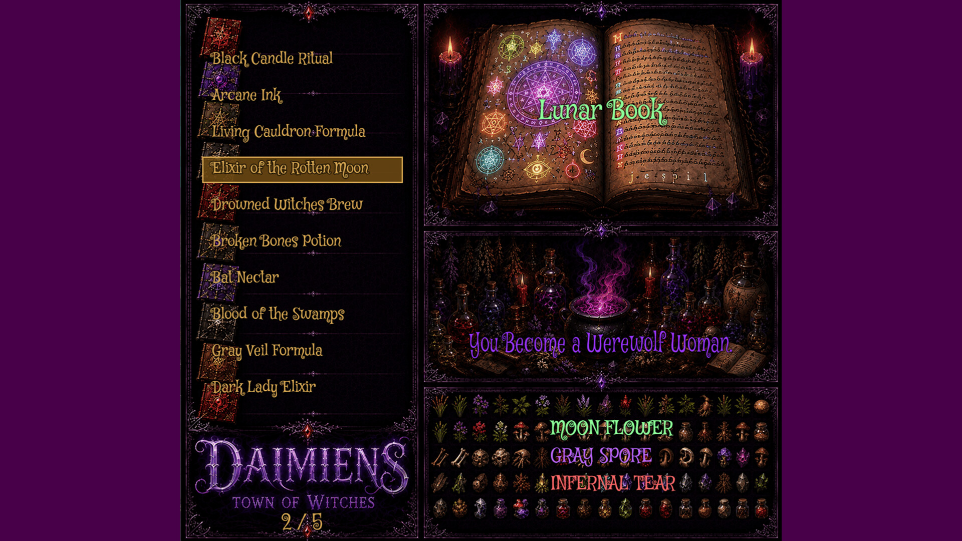 DAIMIENS TOWN OF WITCHES screenshot 3