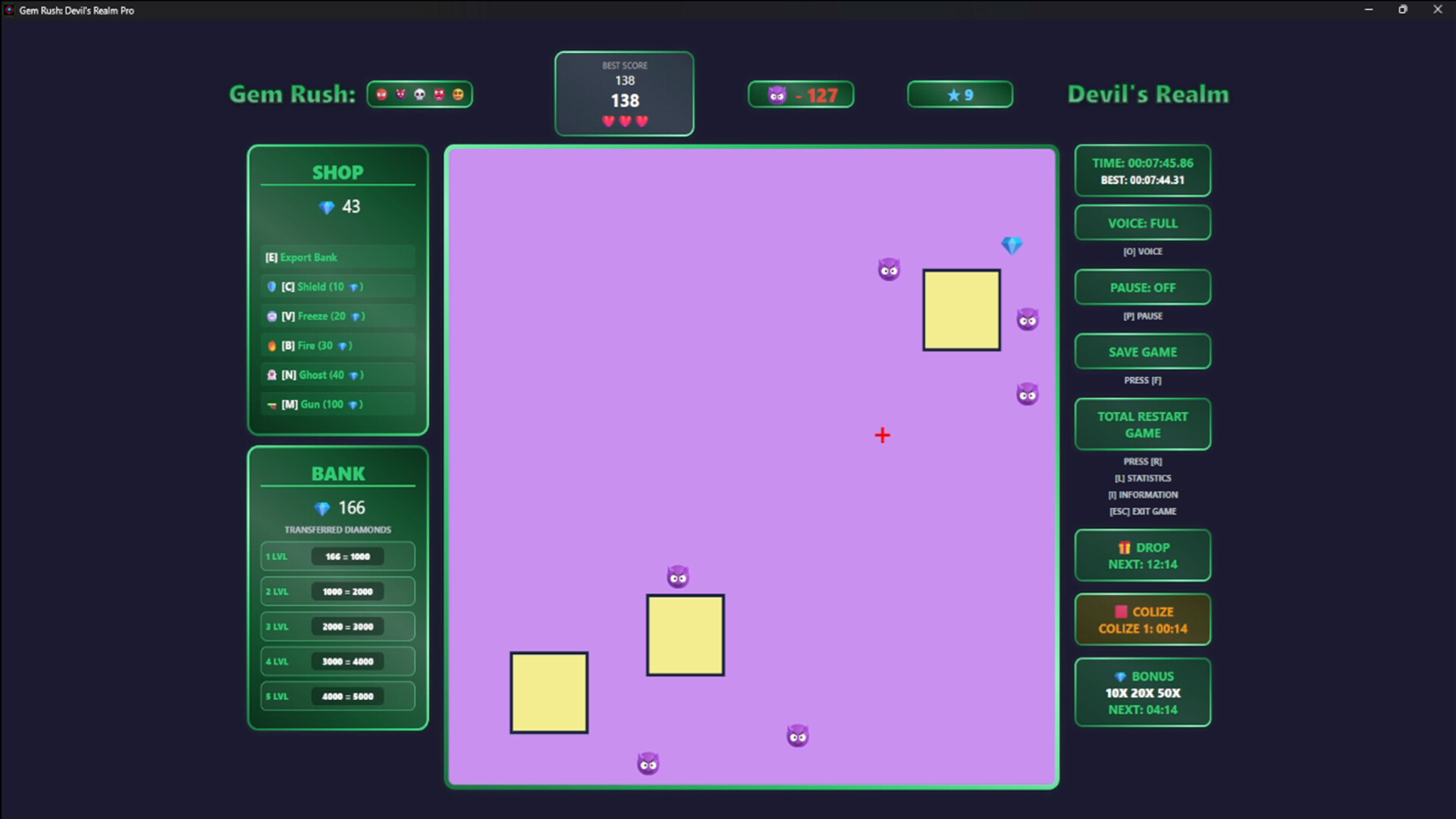 Gem Rush Devil's Realm