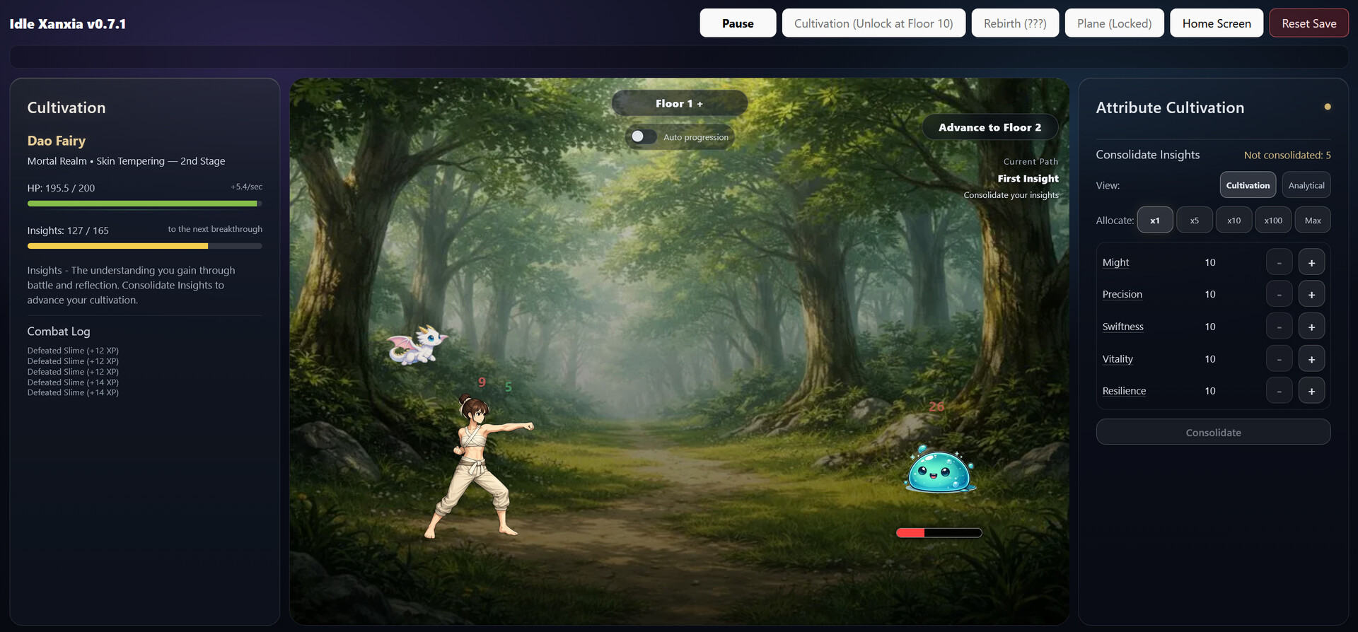 Idle Xanxia - Supporter Pack Featured Screenshot #1