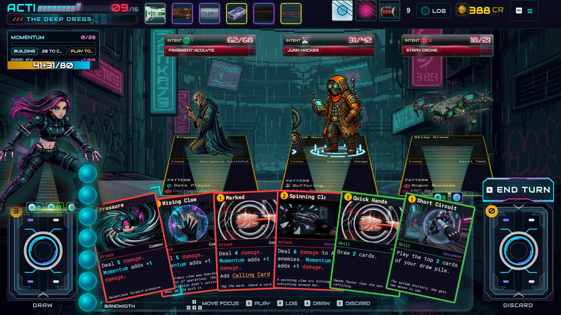 CyberDeck: The Cyberpunk Roguelike Deckbuilder screenshot #7