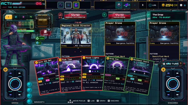 Скриншот 6 из игры CyberDeck: The Cyberpunk Roguelike Deckbuilder
