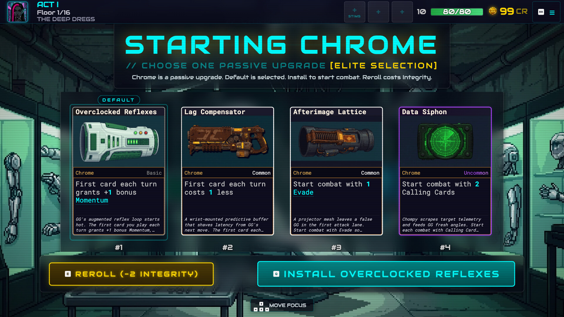 CyberDeck: The Cyberpunk Roguelike Deckbuilder screenshot 8