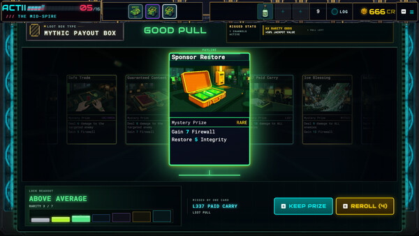 Скриншот 3 из игры CyberDeck: The Cyberpunk Roguelike Deckbuilder