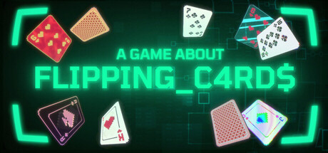 A Game About Flipping Cards header art