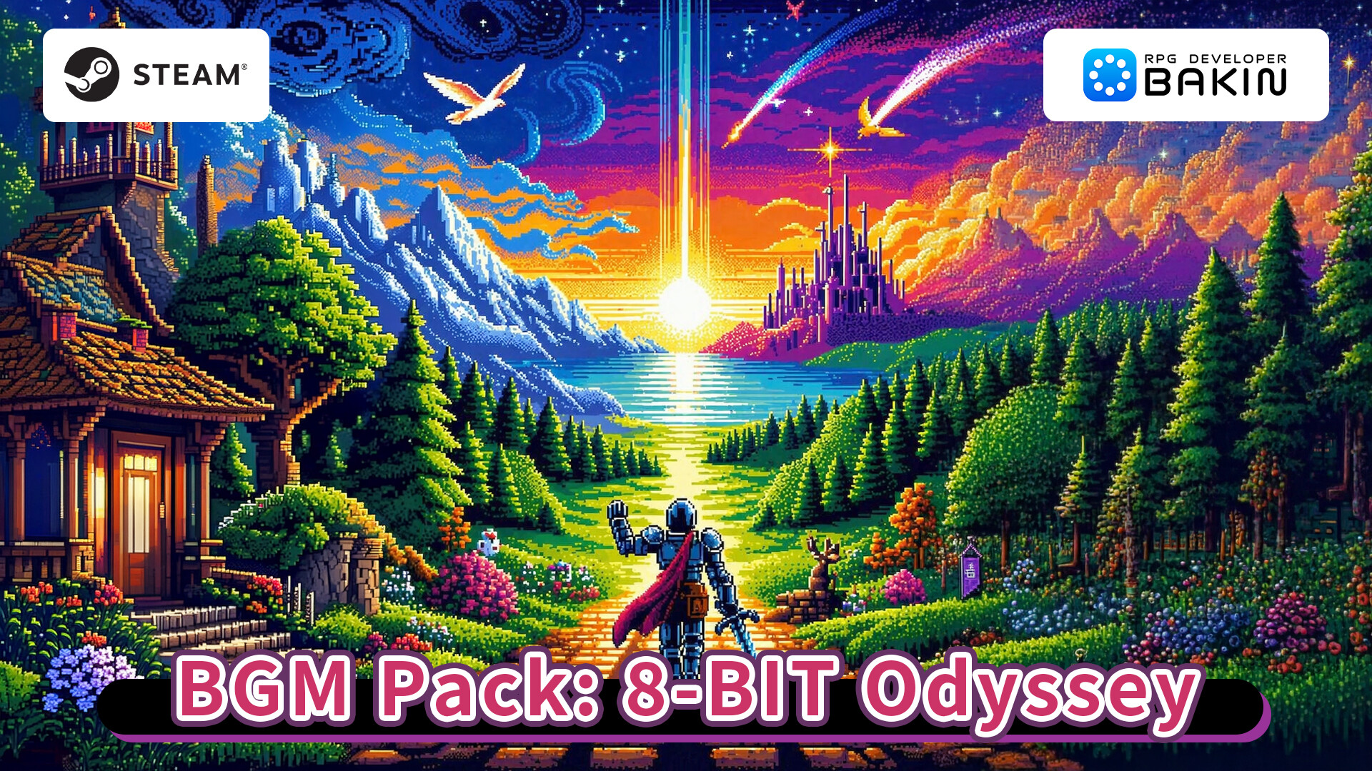 RPG Developer Bakin BGM Pack: 8-bit Odyssey Featured Screenshot #1